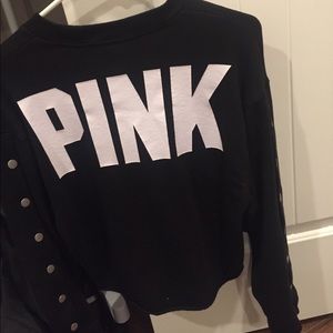 Long sleeve crop top